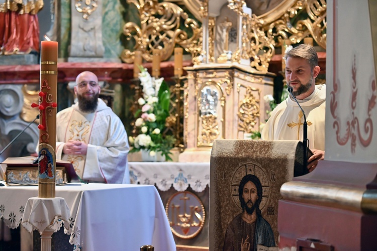 Świdnice. Prymicje o. Tadeusza Iwaszczyszyna