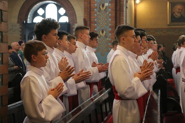 Ruda Śl.-Kochłowice. Ustanowienie ceremoniarzy i kandydatów na animatorów