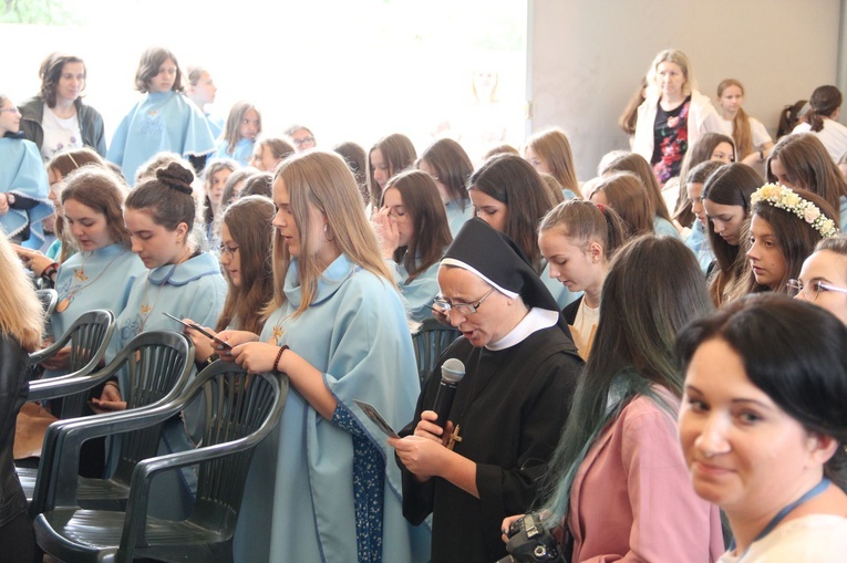 Zabawa. Diecezjalna pielgrzymka Dziewczęcej Służby Maryjnej