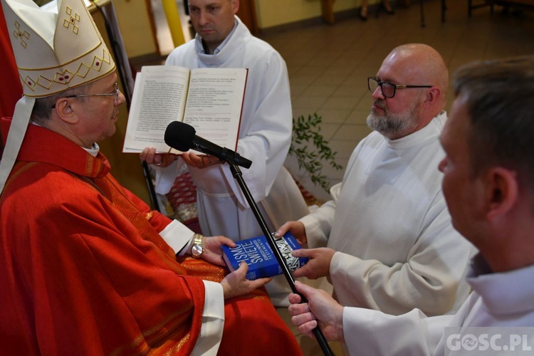 Zielona Góra. Posługa lektoratu dla kandydatów do diakonatu stałego