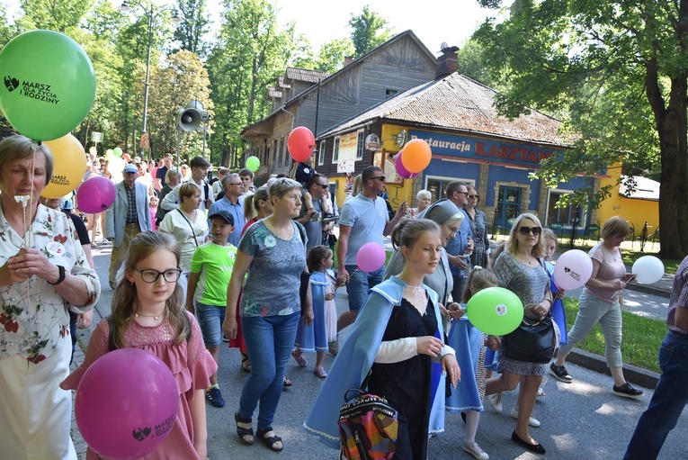 Rodzinnie w rabczańskim amfiteatrze