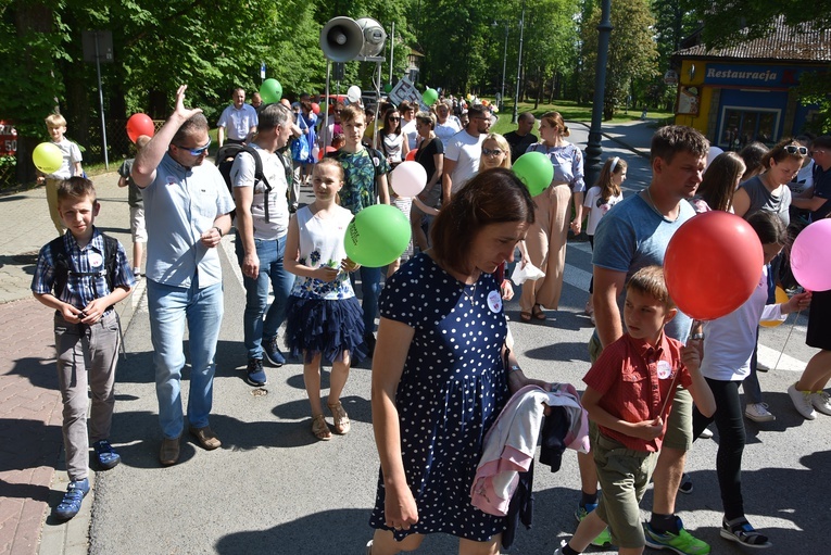 Rodzinnie w rabczańskim amfiteatrze