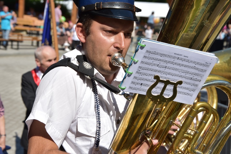 Rodzinnie w rabczańskim amfiteatrze