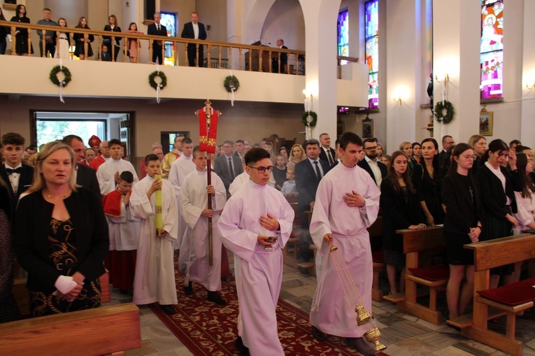 Bierzmowanie w Łąkcie 2022