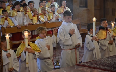 Ponad 300 ceremoniarzy, lektorów i ministrantów przyjechało do Dobrej