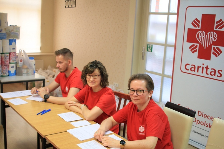 Caritas otworzyła w Opolu punkt pomocy żywnościowej dla uchodźców z Ukrainy 