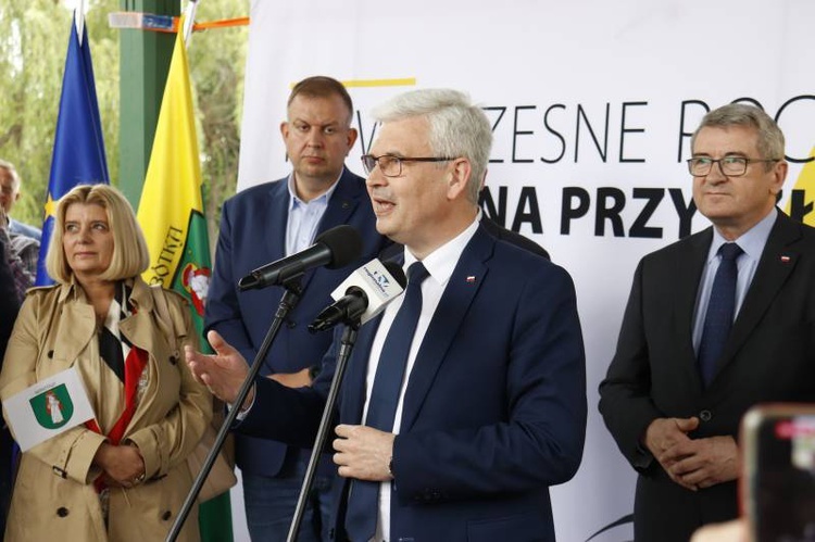 Pierwszy przejazd szynobusem z Wrocławia do Sobótki
