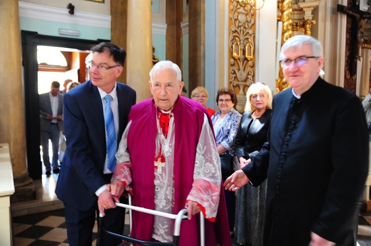70. rocznica święceń kapłańskich ks. Jerzego Bryły