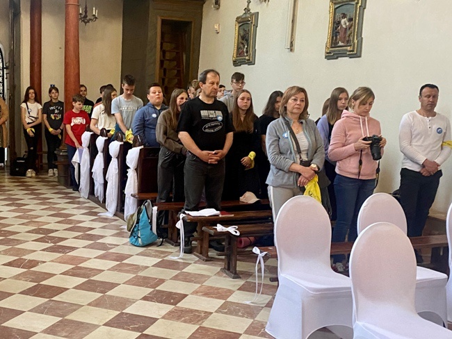 Pielgrzymka młodzieży nadwiślańskiej