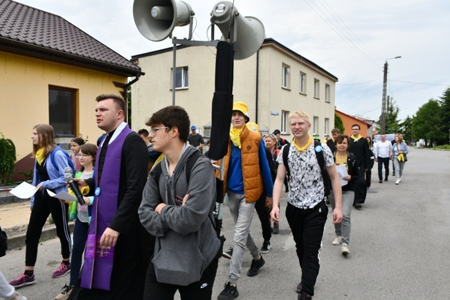 Pielgrzymka młodzieży nadwiślańskiej