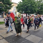 Wejście Łowickiej Pielgrzymki na Jasną Górę