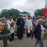 Wejście Łowickiej Pielgrzymki na Jasną Górę