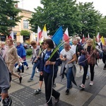 Wejście Łowickiej Pielgrzymki na Jasną Górę