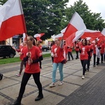 Wejście Łowickiej Pielgrzymki na Jasną Górę