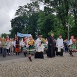 Wejście Łowickiej Pielgrzymki na Jasną Górę