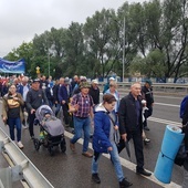 Wejście Łowickiej Pielgrzymki na Jasną Górę