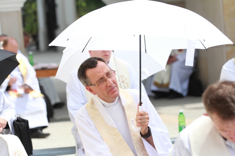 Pielgrzymka duchowieństwa do Tuchowa