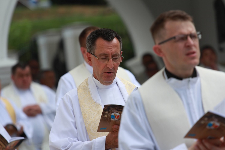 Pielgrzymka duchowieństwa do Tuchowa