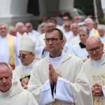 Pielgrzymka duchowieństwa do Tuchowa