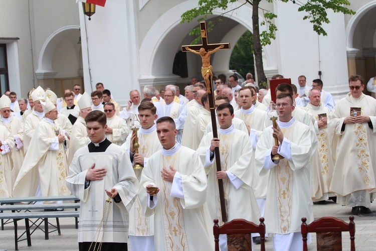 Pielgrzymka duchowieństwa do Tuchowa