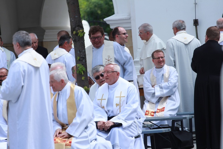 Pielgrzymka duchowieństwa do Tuchowa