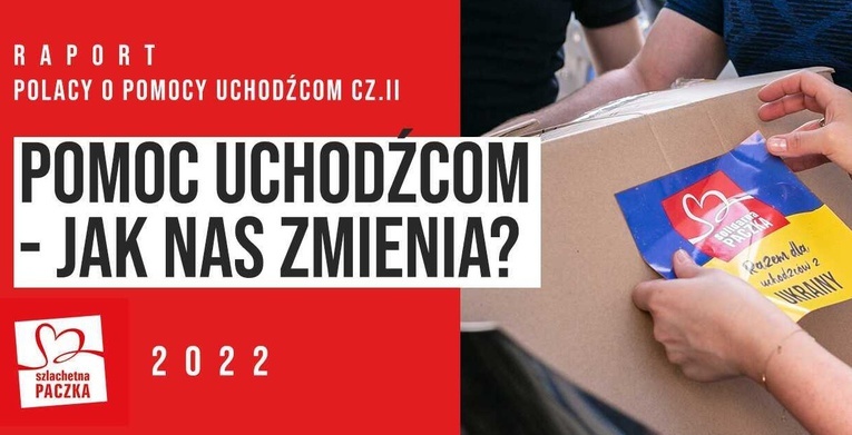 W pomocy Ukraińcom Polacy kierują się odruchem serca