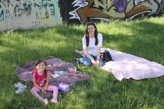 Różaniec na ul Mroza