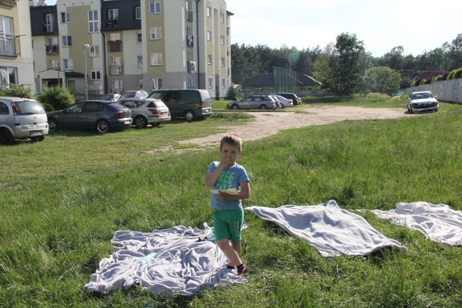 Różaniec na ul Mroza