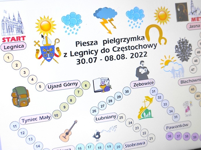 Zagraj... w pieszą pielgrzymkę