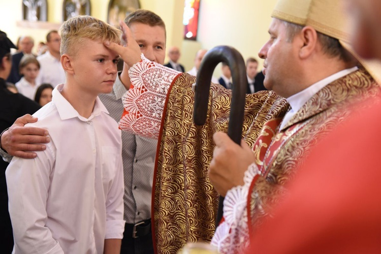 Bierzmowanie par. Krzyża Św. i MBB w Dębicy 