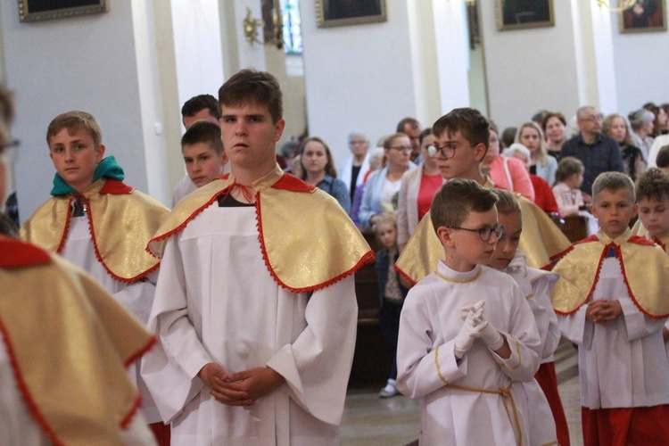 Rozpoczęcie nawiedzenia w Oleśnie