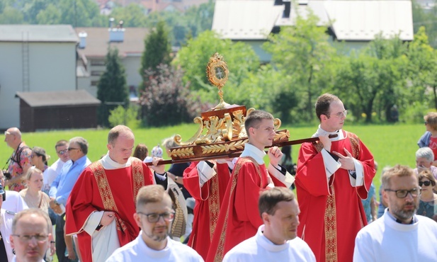 Procesja na Kaplicówkę - z relikwiami św. Jana Sarkandra.