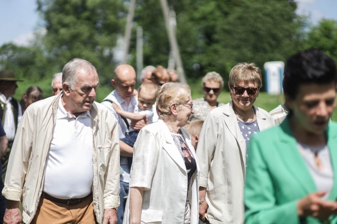 Wprowadzenie relikwii św. Antoniego z Padwy w Lasówce