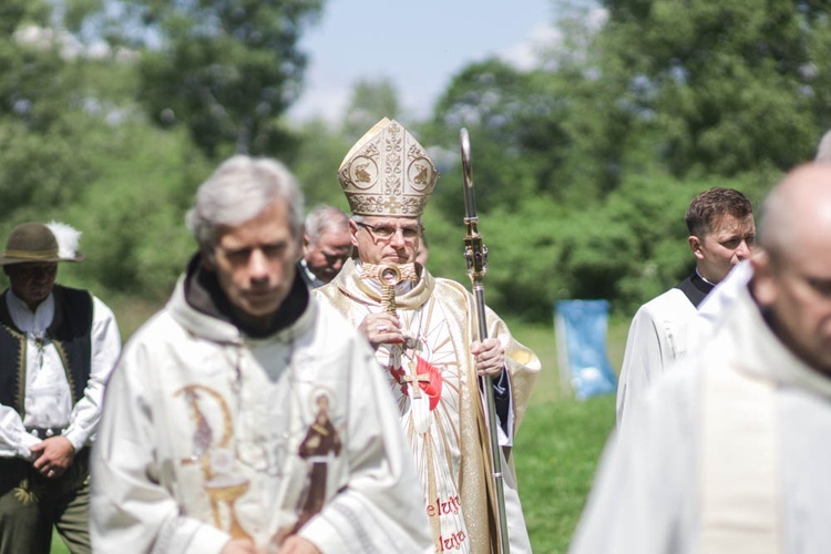 Wprowadzenie relikwii św. Antoniego z Padwy w Lasówce