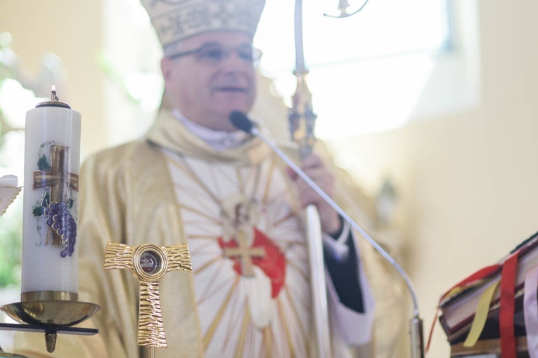 Wprowadzenie relikwii św. Antoniego z Padwy w Lasówce