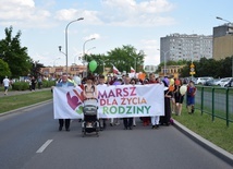 W marszu udział wzięli przedstawiciele różnych stanów. 