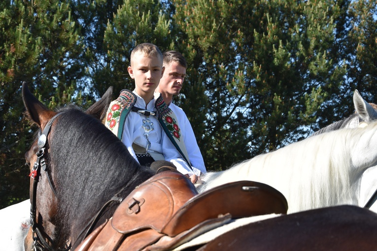 Banderia konna w ludźmierskim sanktuarium