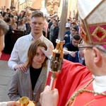 Bierzmowanie i kolacja dla młodzieży