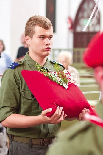 ▲	W uroczystości wzięli udział m.in. przedstawiciele ZHR. 