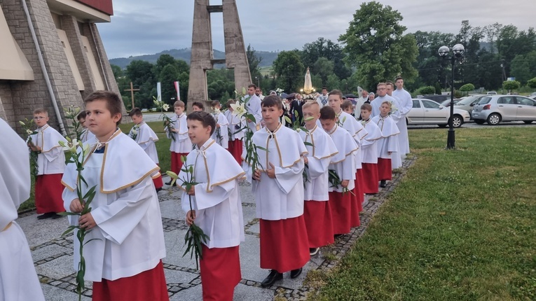 Błogosławieństwo nowych ministrantów