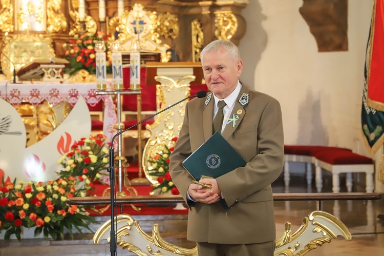 Pielgrzymka leśników do Rokitna