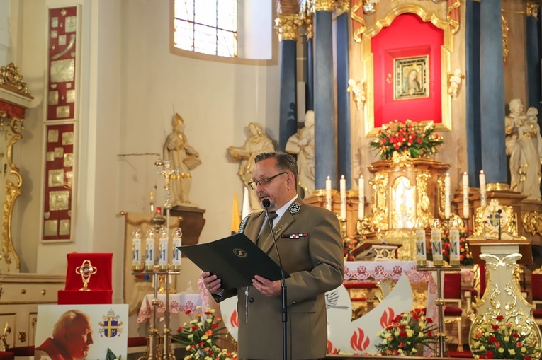 Pielgrzymka leśników do Rokitna