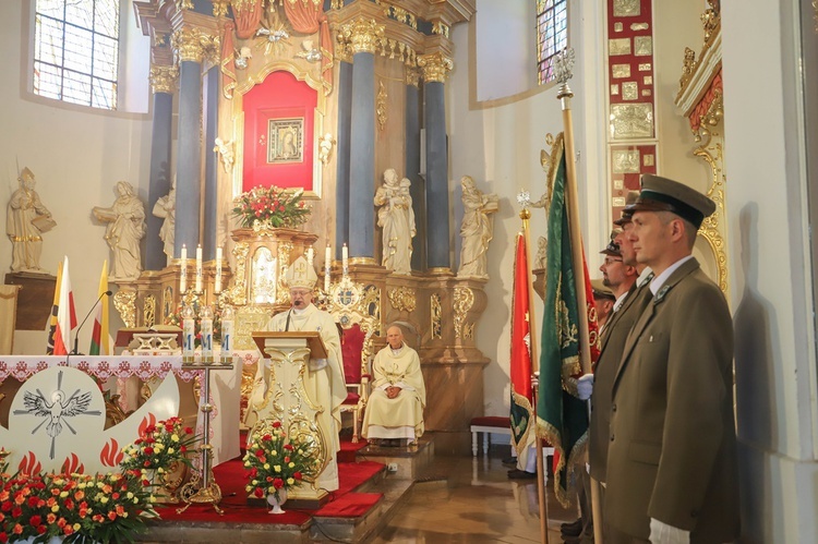 Pielgrzymka leśników do Rokitna