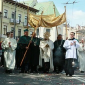 Procesja Bożego Ciała w Lublinie.