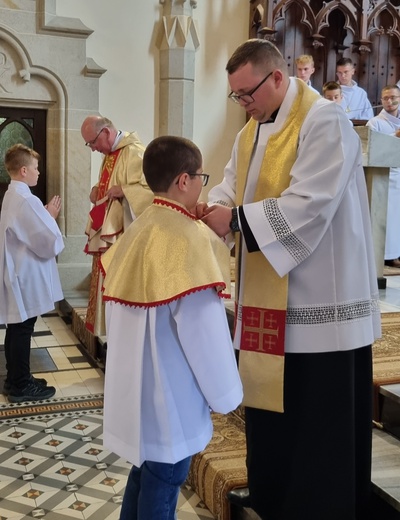 Ciężkowice. Błogosławieństwo nowych mnistrantów