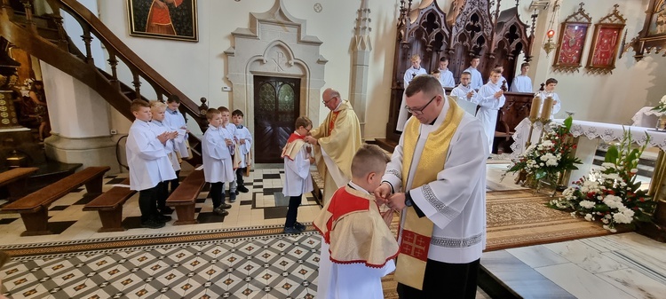 Ciężkowice. Błogosławieństwo nowych mnistrantów