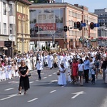 Procesja eucharystyczna w Zielonej Górze