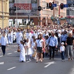 Procesja eucharystyczna w Zielonej Górze