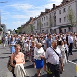 Procesja eucharystyczna w Zielonej Górze