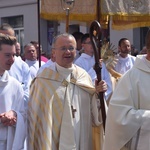 Procesja eucharystyczna w Zielonej Górze